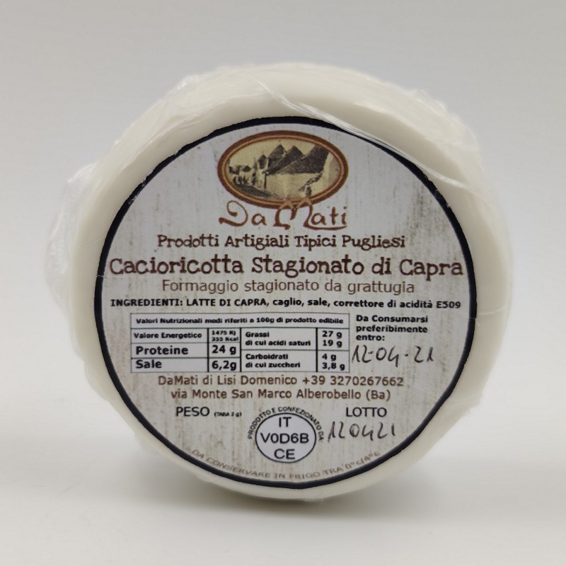 CACIORICOTTA di CAPRA