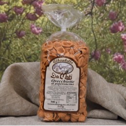 Orecchiette Artigianali al Peperoncino – Pasta Pugliese DaMati 500g