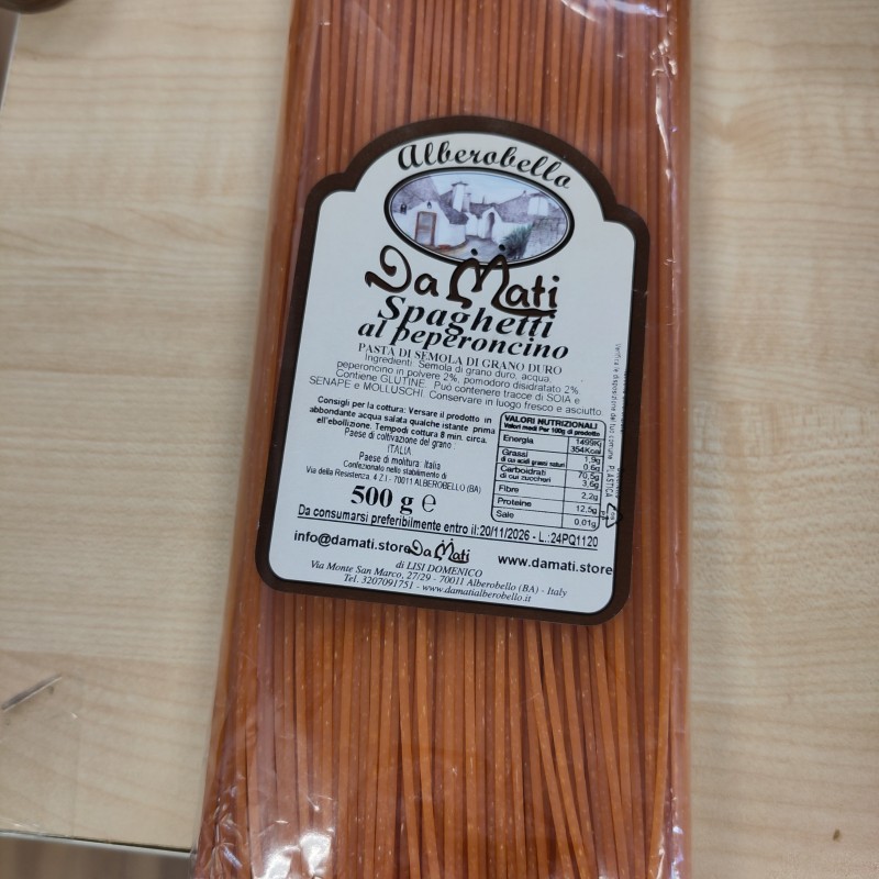 SPAGHETTI AL PEPERONCINO
