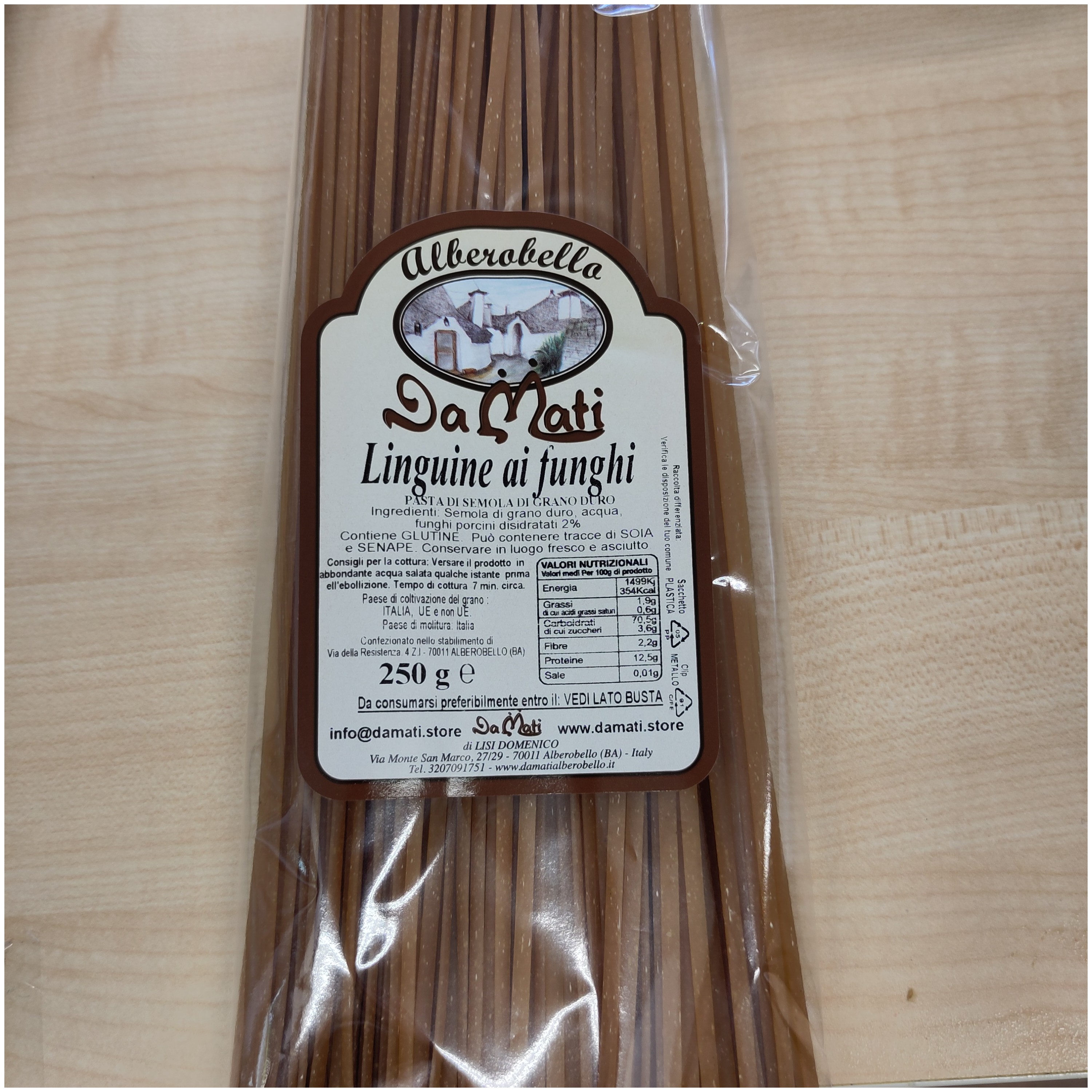 LINGUINE ai FUNGHI - DAMATI
