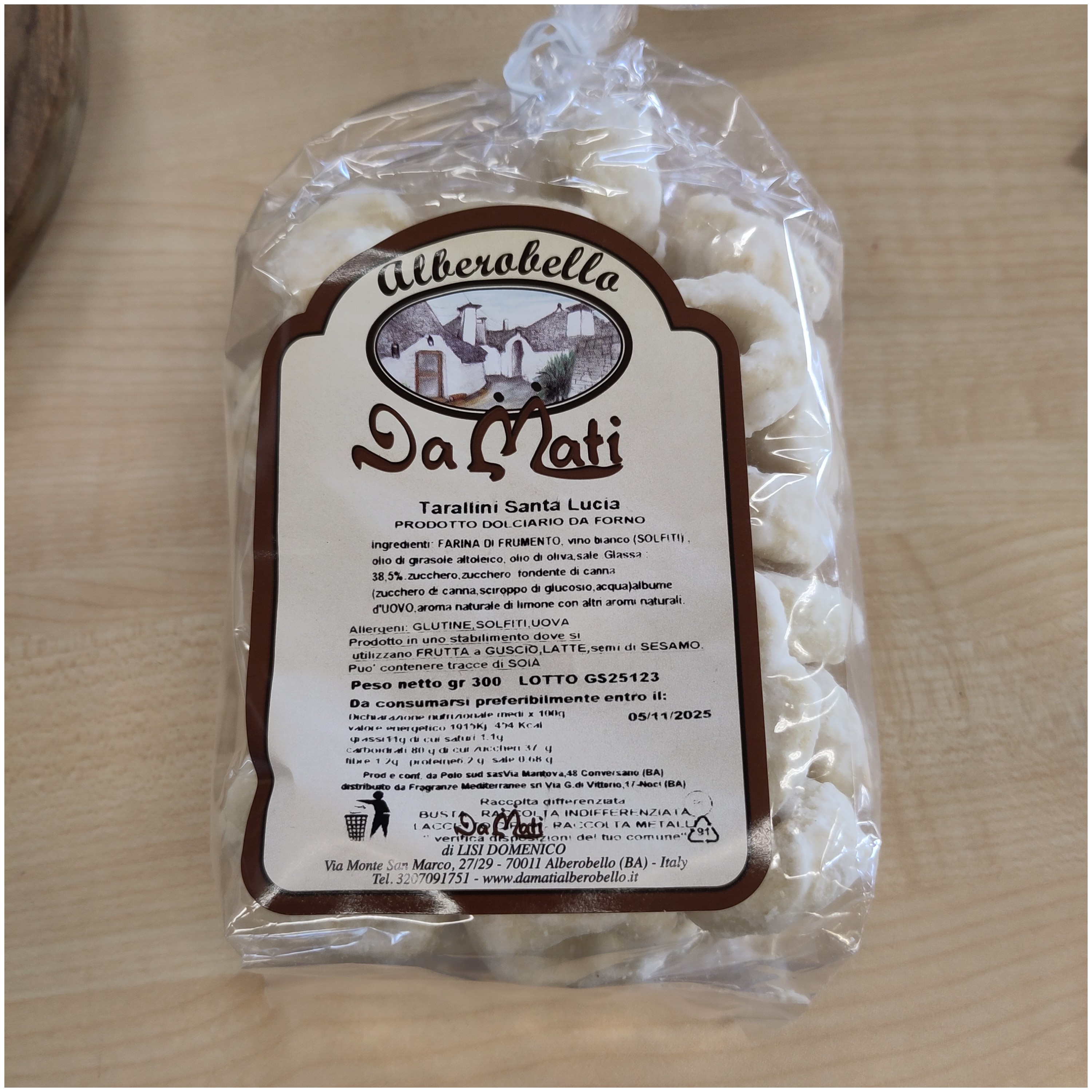 Tarallini Santa Lucia Glassati – Dolce Tipico Pugliese | DaMati