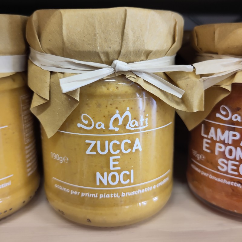 Pesto Zucca e Noci DaMati | Salsa Pronta per Pasta e Crostini