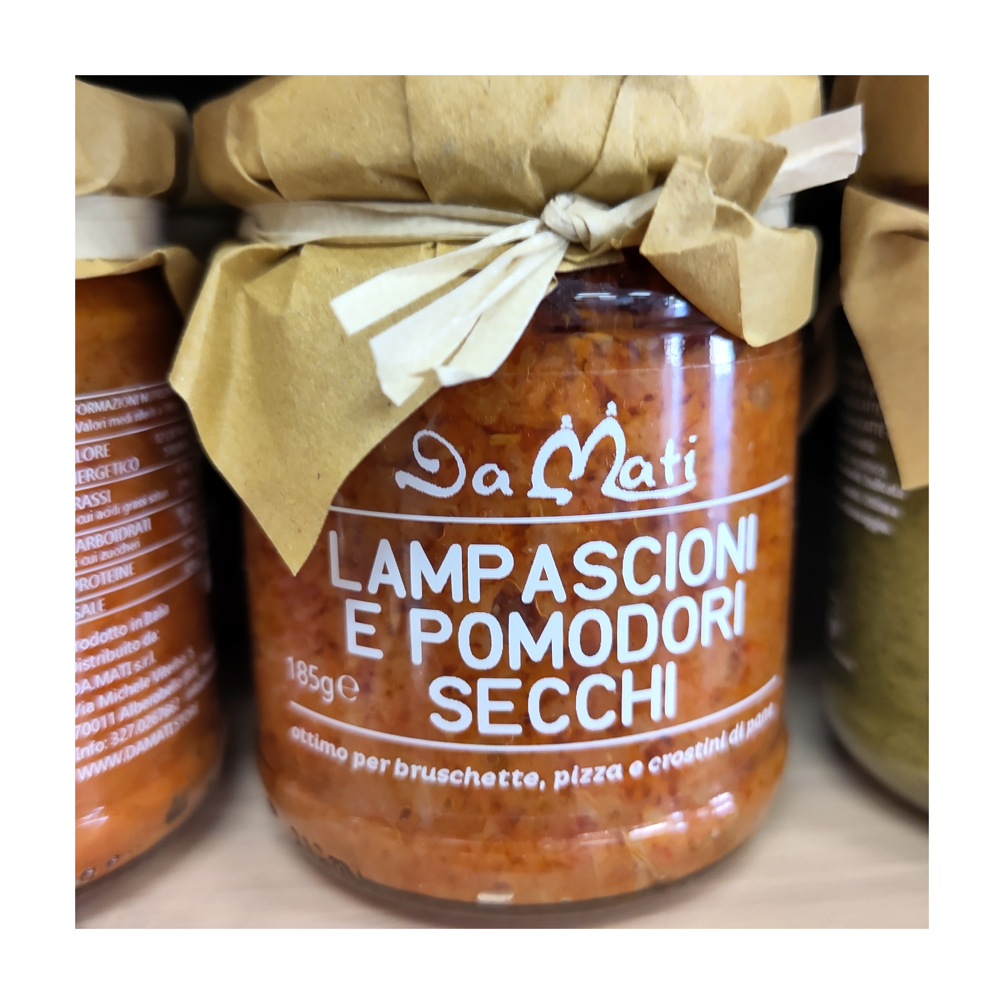 Pesto Lampascioni e Pomodori Secchi DaMati | Salsa Pronta Pugliese