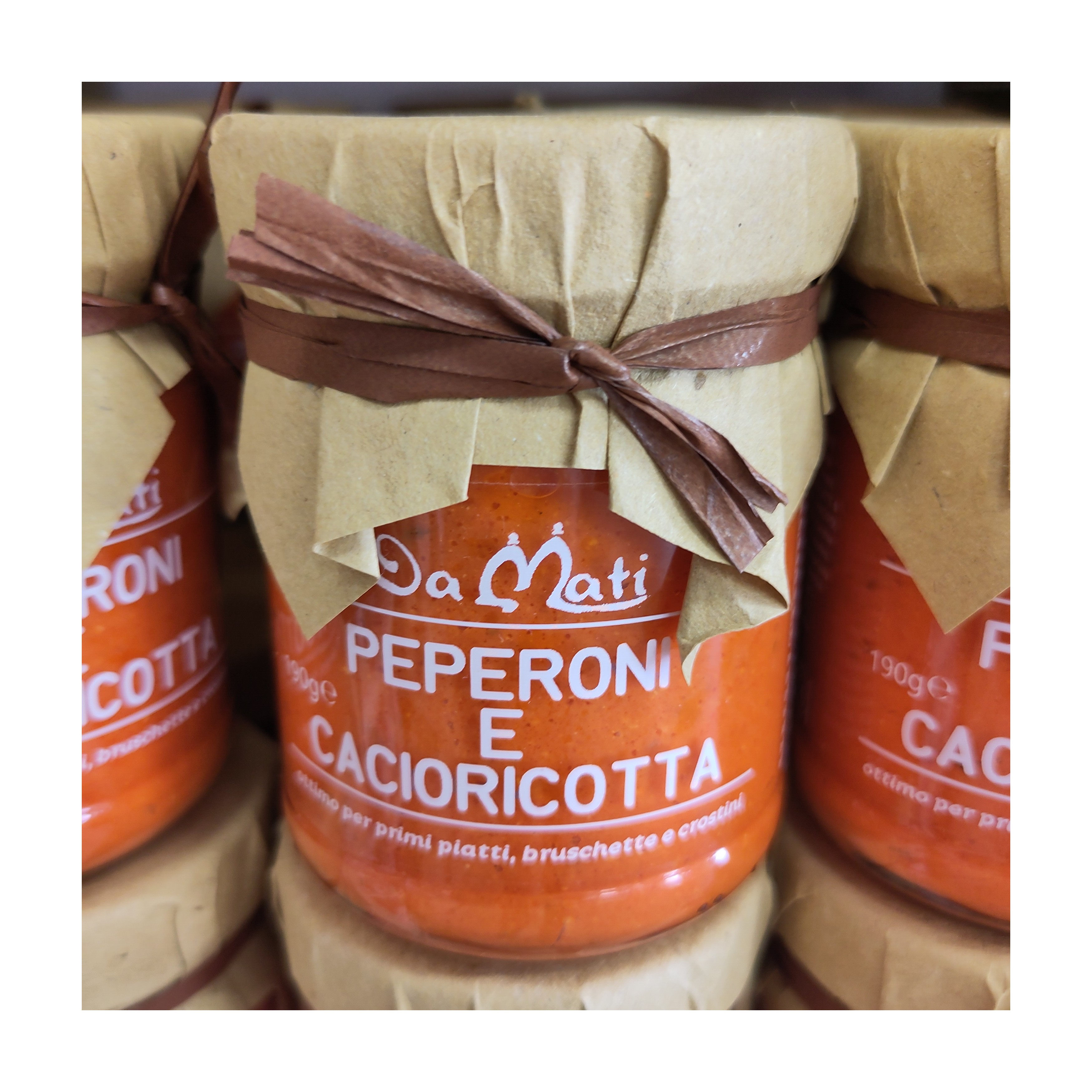 Pesto Peperoni e Cacioricotta DaMati | Salsa per Pasta e Bruschette