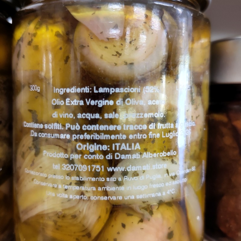 Lampascioni Sott’Olio Artigianali | DaMati Ricetta Tipica Pugliese