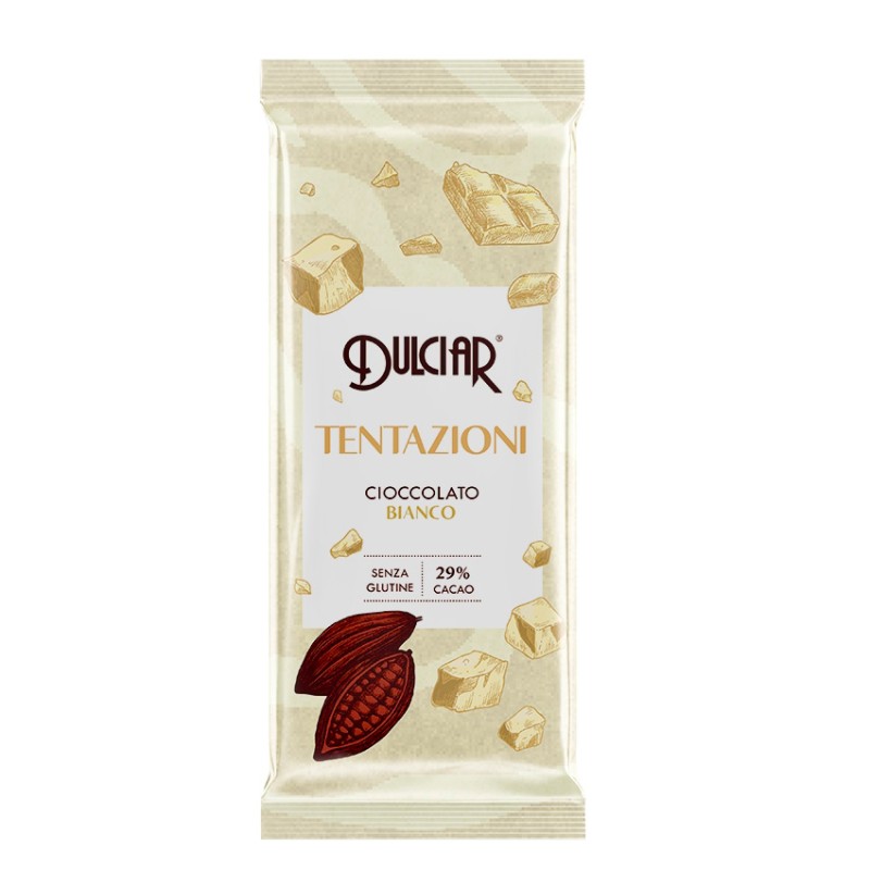 Cioccolato Bianco 80g | Tentazione Dolce e Cremosa